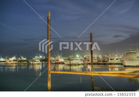 Reflection: boats at Panama City Bay, Panama City 15652355