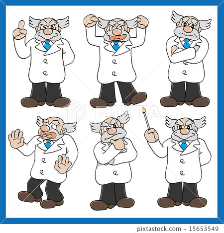 A cheerful Doctor 6 pose 15653549