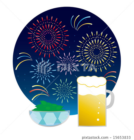 材料1 - 啤酒和毛豆和煙花 材料1 - 啤酒和毛豆和煙花 15653833