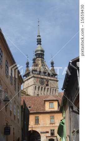 Clock tower of Romania Sighişoara Clock tower of Romania Sighişoara 15659430