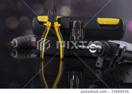 Construction tools, house renovation concept Construction tools, house renovation concept 15660436