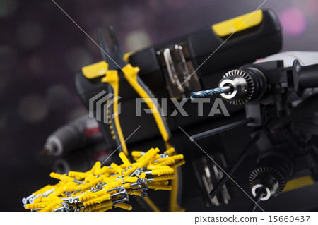 Still life with constructor tools 15660437