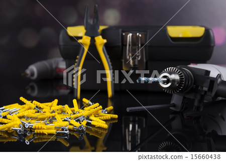 Construction tools, house renovation concept Construction tools, house renovation concept 15660438