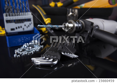 Construction tools, house renovation concept Construction tools, house renovation concept 15660459