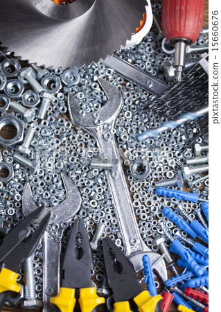 Still life with constructor tools 15660676