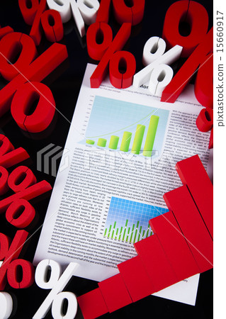 Sale, Percent sign, natural colorful tone 15660917