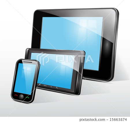 Set of mobile electronic technics 15663874