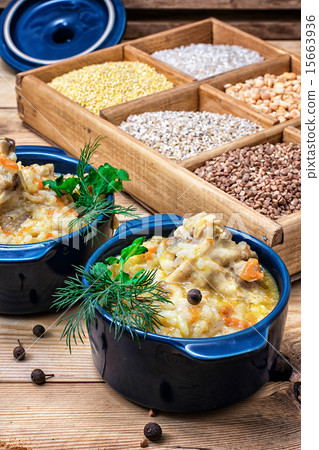 Uzbek pilaf 15663936