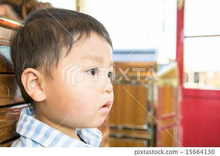 A boy looking far away A boy looking far away 15664130