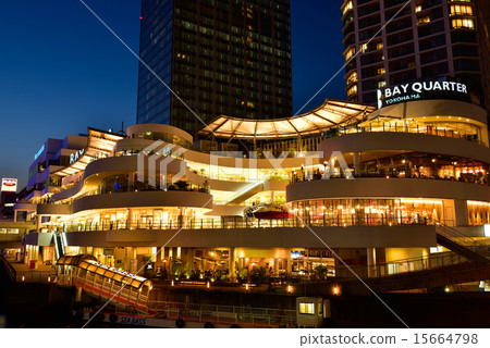 Yokohama Bay Quarter at night Yokohama Bay Quarter at night 15664798