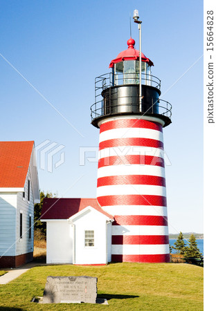 West Quoddy Head Lighthouse, Maine, USA West Quoddy Head Lighthouse, Maine, USA 15664828