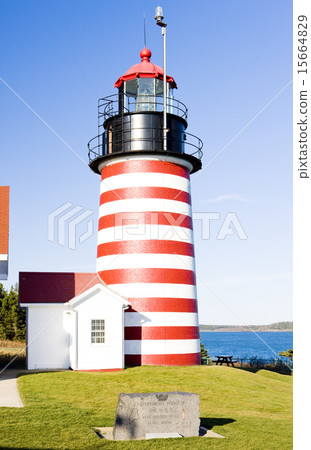 West Quoddy Head Lighthouse, Maine, USA West Quoddy Head Lighthouse, Maine, USA 15664829