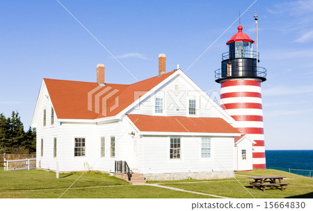 West Quoddy Head Lighthouse, Maine, USA West Quoddy Head Lighthouse, Maine, USA 15664830