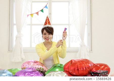 Japanese women party 15669426