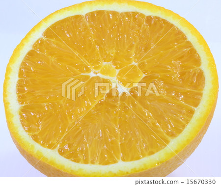 Orange close up slice Orange close up slice 15670330