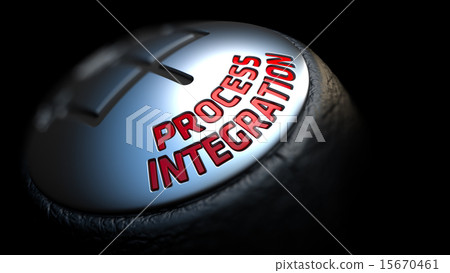Process Integration on Black Gear Shifter. Process Integration on Black Gear Shifter. 15670461