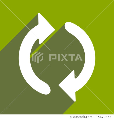 Flat with shadow icon and mobile applacation arrow Flat with shadow icon and mobile applacation arrow 15670462