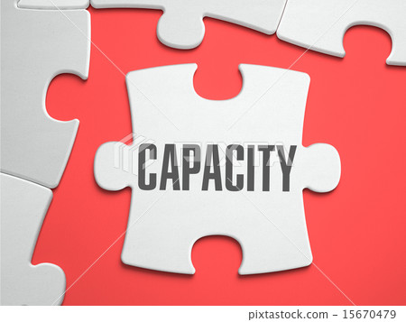 Capacity - Puzzle on the Place of Missing Pieces. Capacity - Puzzle on the Place of Missing Pieces. 15670479