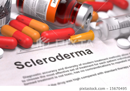 Diagnosis - Scleroderma. Medical Concept. Diagnosis - Scleroderma. Medical Concept. 15670495