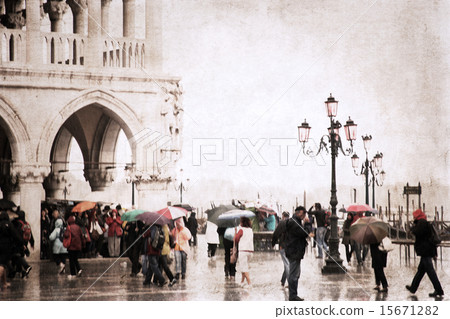 Venice, artwork in painting style, TIFF-format Venice, artwork in painting style, TIFF-format 15671282