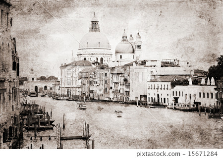 Venice. Vintage style photo. Venice. Vintage style photo. 15671284
