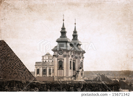 artwork in retro style, Hungary artwork in retro style, Hungary 15671342