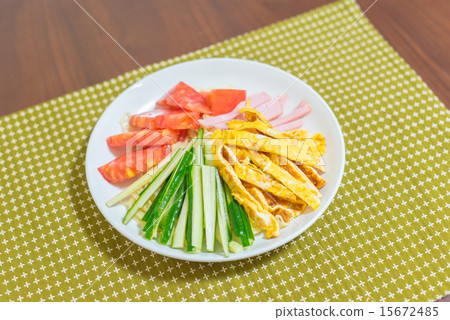 chilled Chinese noodles chilled Chinese noodles 15672485