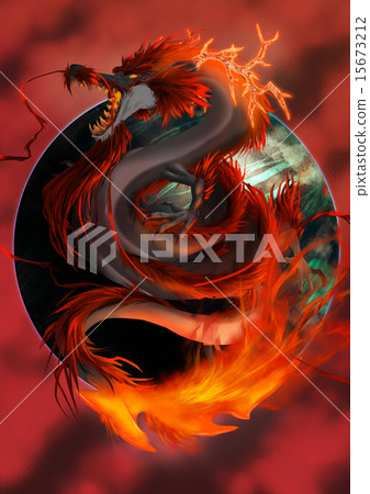 Flame dragon Flame dragon 15673212