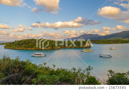 沖繩縣石垣島川崎灣 15673593