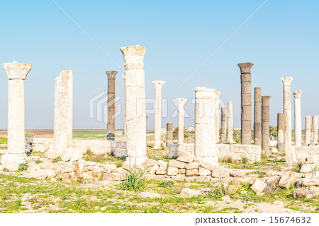 Ruins of Gueweve (Jordan, Irbid North) 15674632