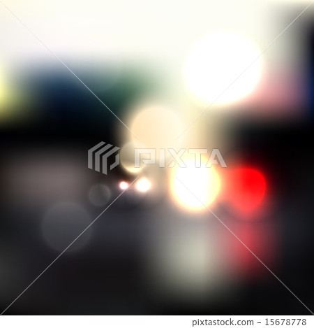 Abstract blurred background with lights - Stock Illustration [15678778 ...