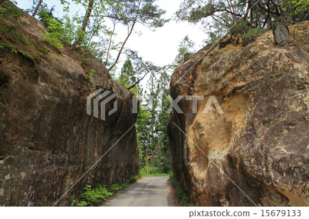 Great cut of Zenkoji Road / Aoyagi Inn (From Aoyagi side to Obasu area) 15679133