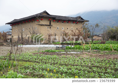 hakka tulou located in fujian, china hakka tulou located in fujian, china 15679399