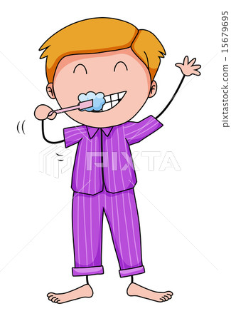Brushing teeth Brushing teeth 15679695