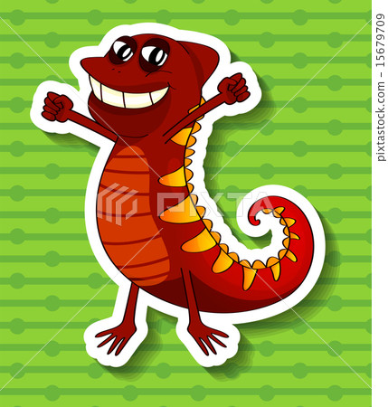 插图素材: lizard