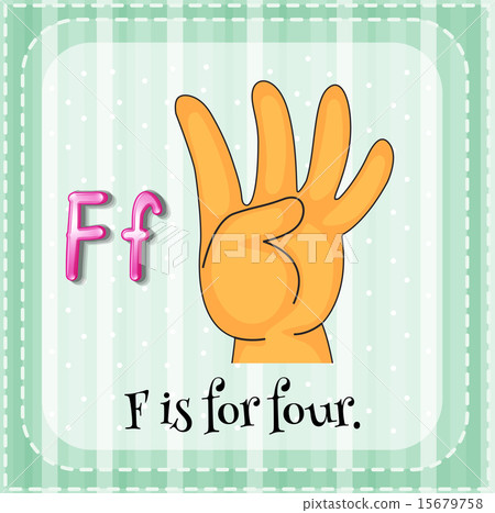 Letter F. Letter F. 15679758