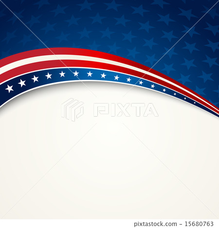American Flag, Vector patriotic background American Flag, Vector patriotic background 15680763
