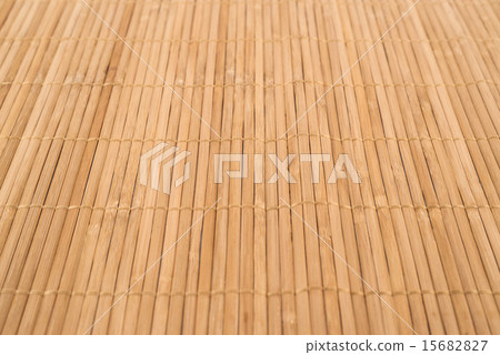 Bamboo straw background mat 15682827