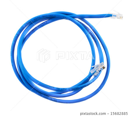 Twisted pair network cable isolated Twisted pair network cable isolated 15682885