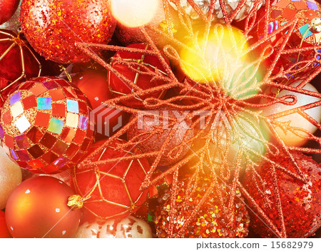 Seasonal Christmas decoration background 15682979