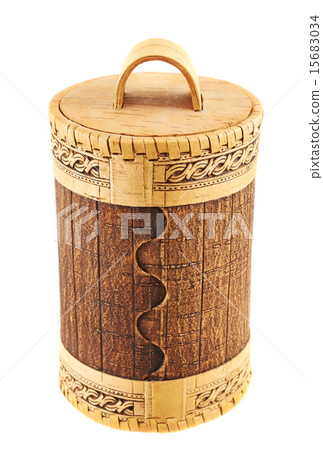 Handmade wooden cylindrical case Handmade wooden cylindrical case 15683034