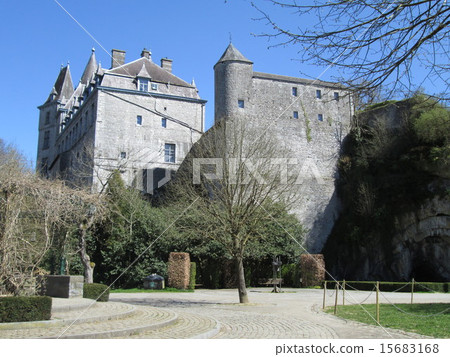 Gourmet village Durbuy's castle Belgian Ardennes Region 15683168