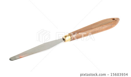 Palette knife spatula isolated 15683934