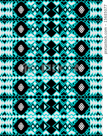 Aztec tribal mexican seamless pattern Aztec tribal mexican seamless pattern 15685077