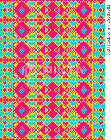 Aztec tribal mexican seamless pattern Aztec tribal mexican seamless pattern 15685082