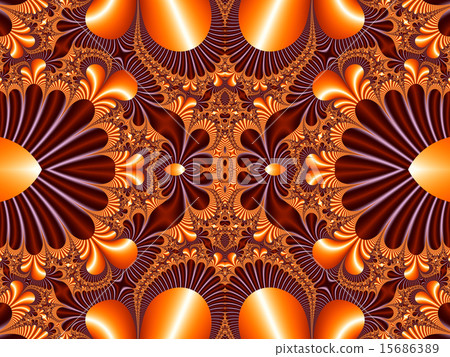 Fabulous symmetrical pattern for background. Fabulous symmetrical pattern for background. 15686389