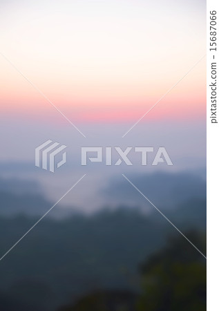Blurred Sunrise Background, Early Morning Light. 15687066