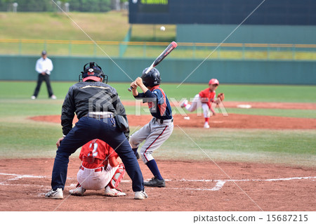 男孩棒球比賽 15687215