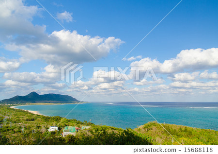 沖繩縣石垣島Tamazusaki天文台的風景 15688118