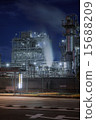 Kawasaki factory night view 15688209